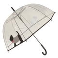 Scottie Dog - Front - X-brella Womens-Ladies Clear Dog Umbrella