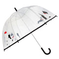 Black - Front - Drizzles Adults Unisex Dome Dog Umbrella