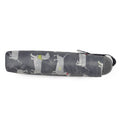 Grey - Back - Drizzles Womens-Ladies Dachshund Dog Compact Umbrella