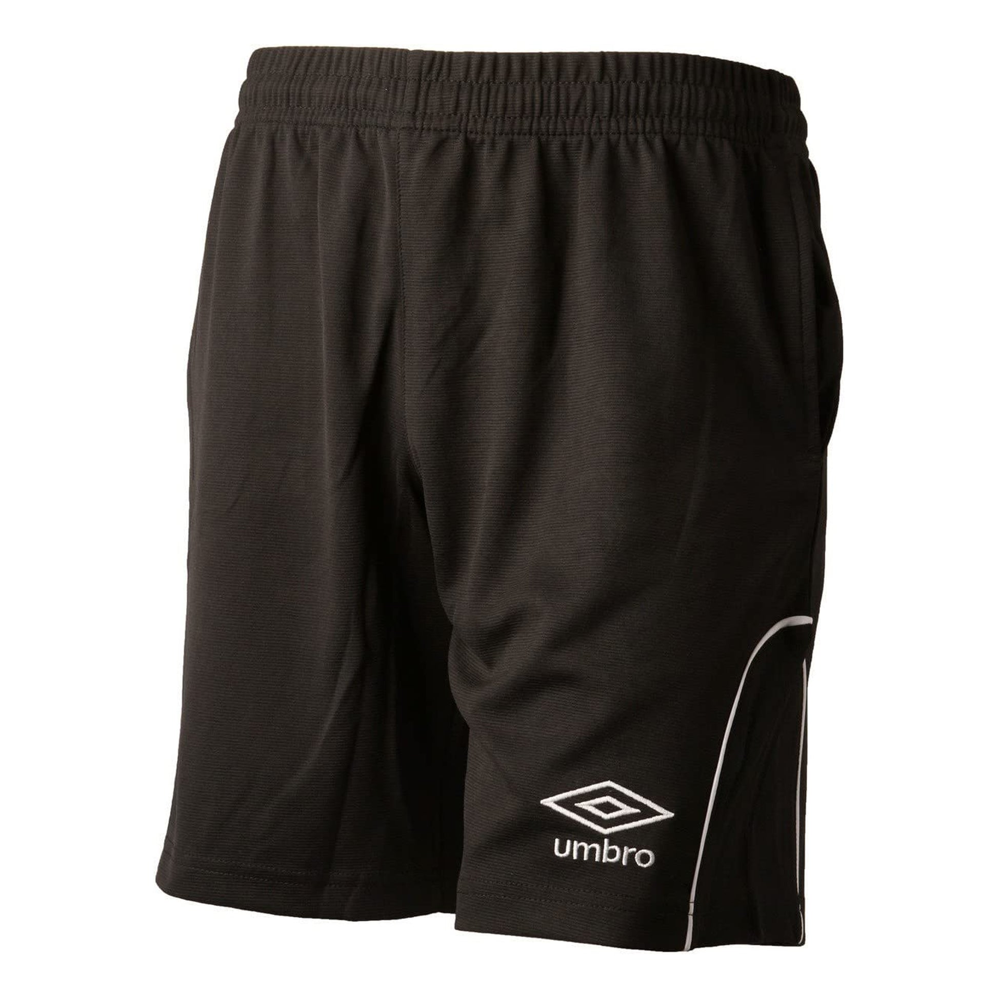 Black - Front - Umbro Mens Referee Shorts