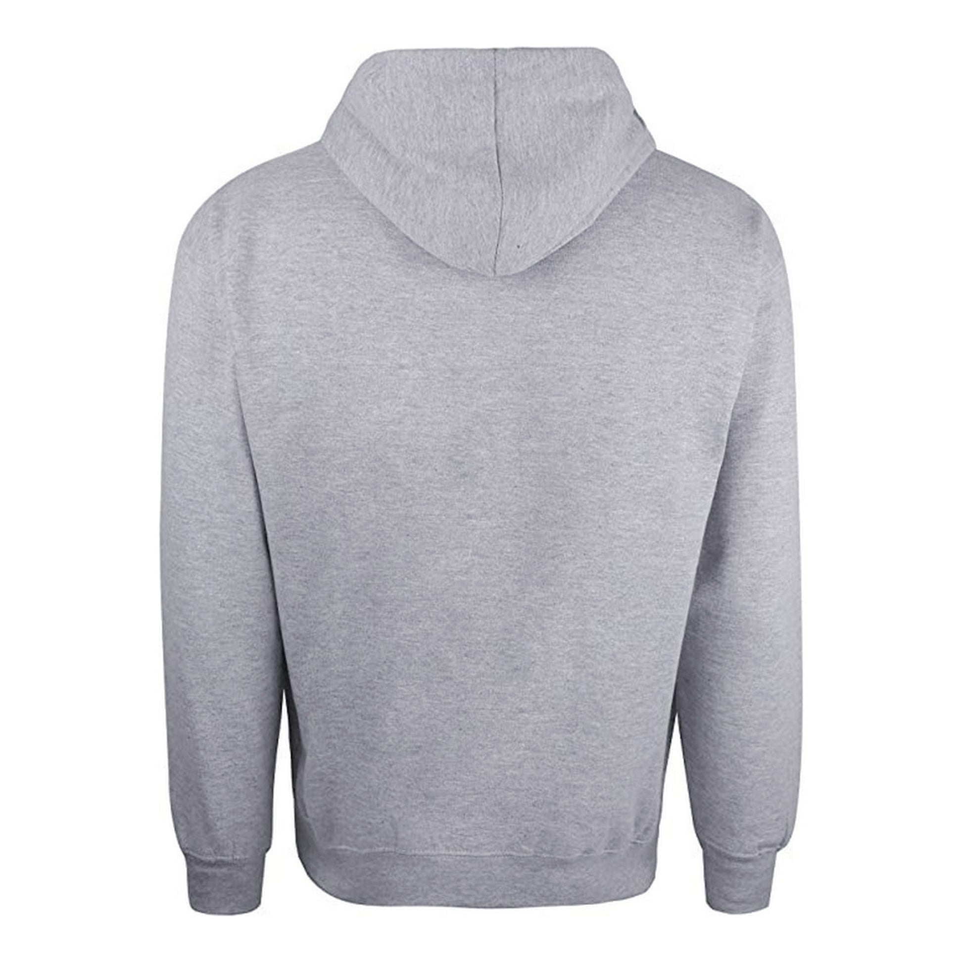 Grey Marl-White - Back - Umbro Womens-Ladies Club Leisure Hoodie