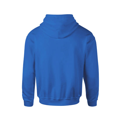 Royal Blue-White - Back - Umbro Womens-Ladies Club Leisure Hoodie