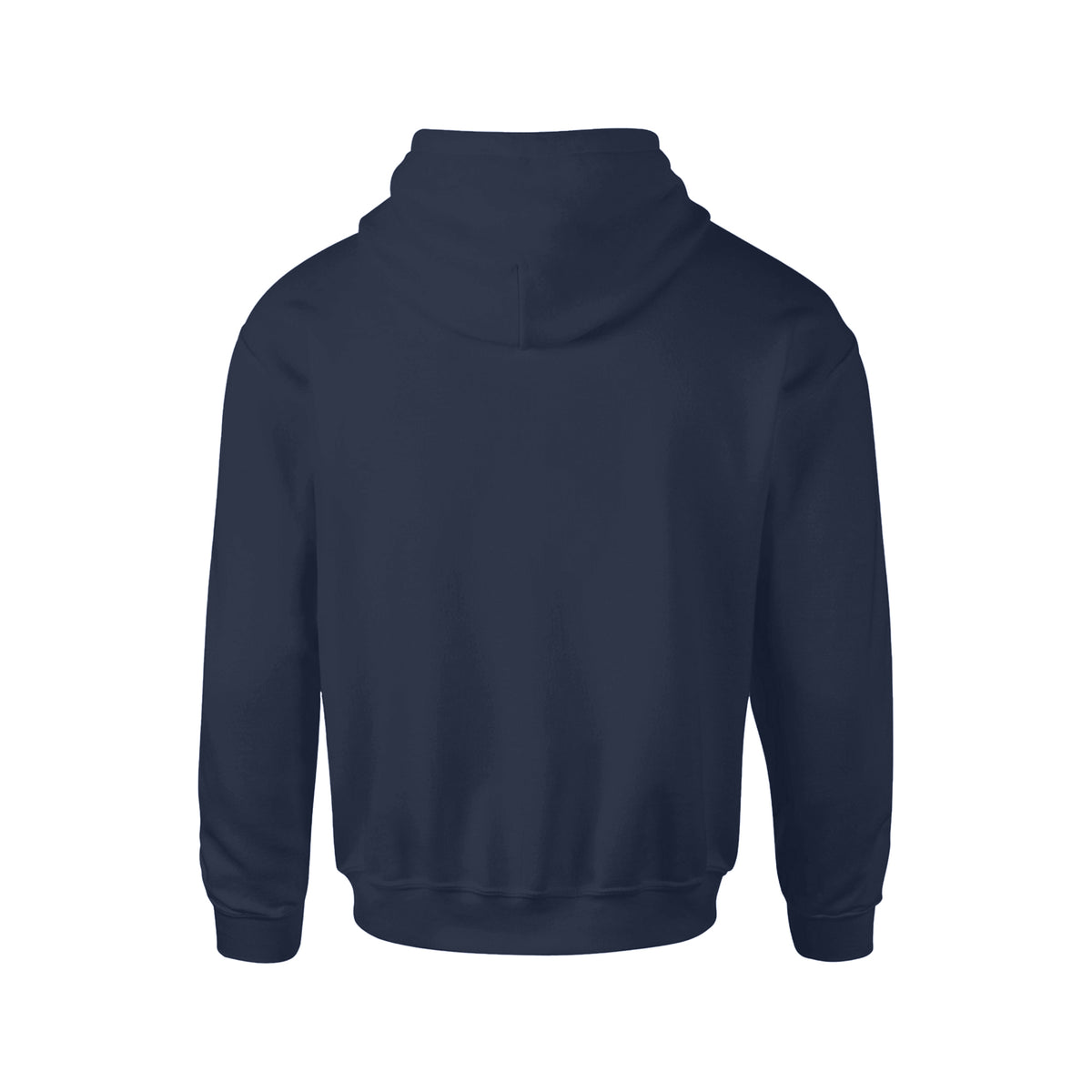 Navy-White - Back - Umbro Womens-Ladies Club Leisure Hoodie