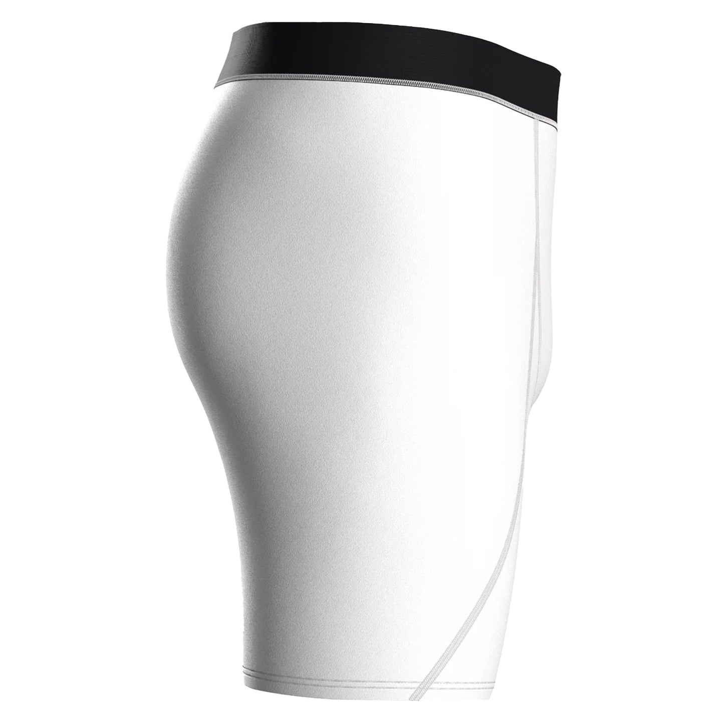 White - Pack Shot - Umbro Mens Core Power Logo Base Layer Shorts
