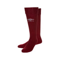 New Claret - Back - Umbro Childrens-Kids Classico Socks