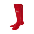 Vermillion - Back - Umbro Childrens-Kids Classico Socks