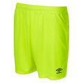 Safety Yellow-Carbon - Front - Umbro Childrens-Kids Club II Shorts