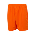 Shocking Orange - Back - Umbro Childrens-Kids Club II Shorts