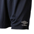 Navy - Side - Umbro Childrens-Kids Club II Shorts