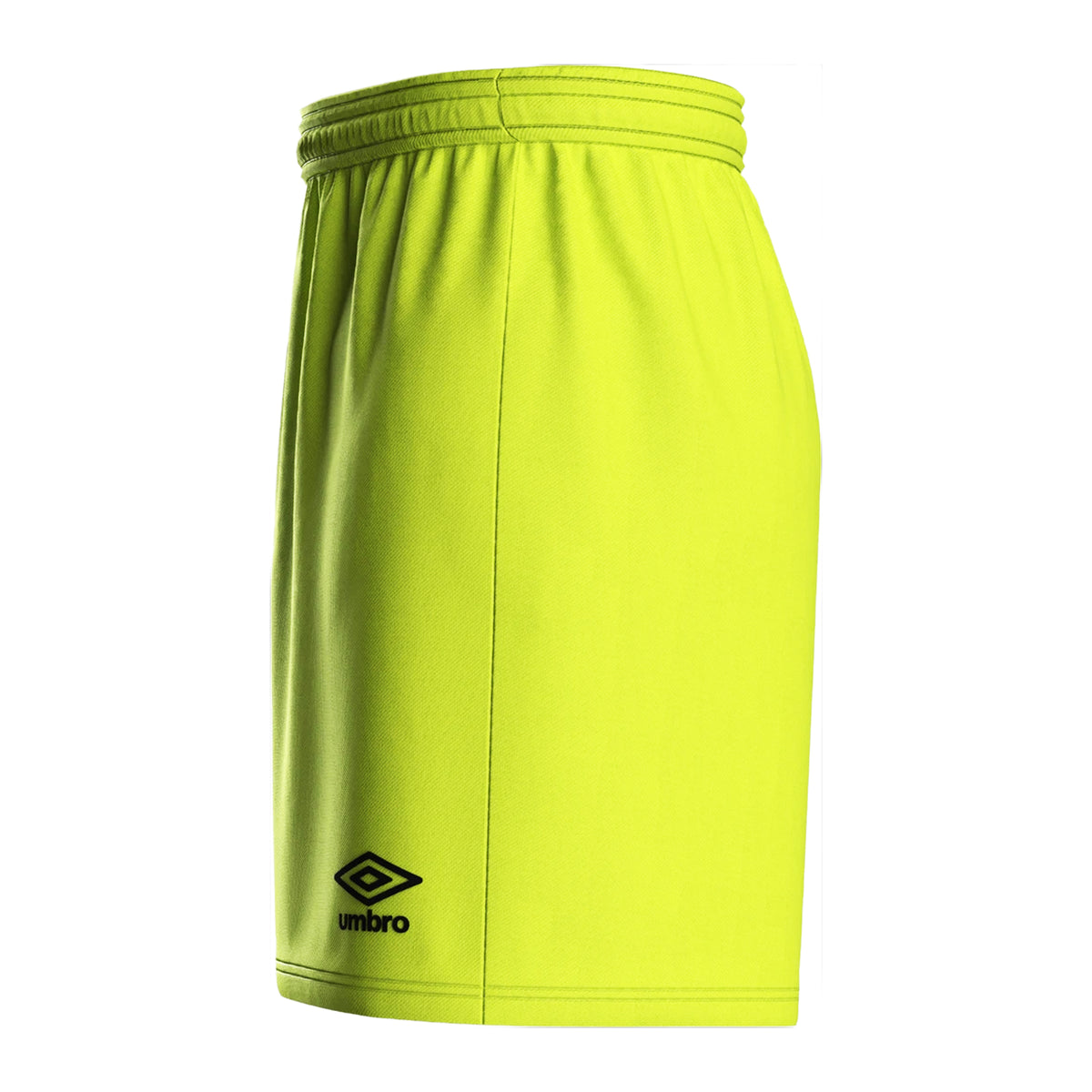 Safety Yellow-Carbon - Lifestyle - Umbro Childrens-Kids Club II Shorts