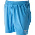 Sky Blue - Front - Umbro Childrens-Kids Club II Shorts