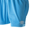 Sky Blue - Side - Umbro Childrens-Kids Club II Shorts