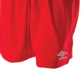 Vermillion - Side - Umbro Childrens-Kids Club II Shorts