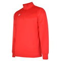 Vermillion - Front - Umbro Childrens-Kids Club Essential Half Zip Sweatshirt