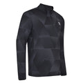 Black - Side - Umbro Mens Maxium Quarter Zip Training Top