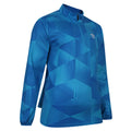 Blue Jewel - Side - Umbro Mens Maxium Quarter Zip Training Top
