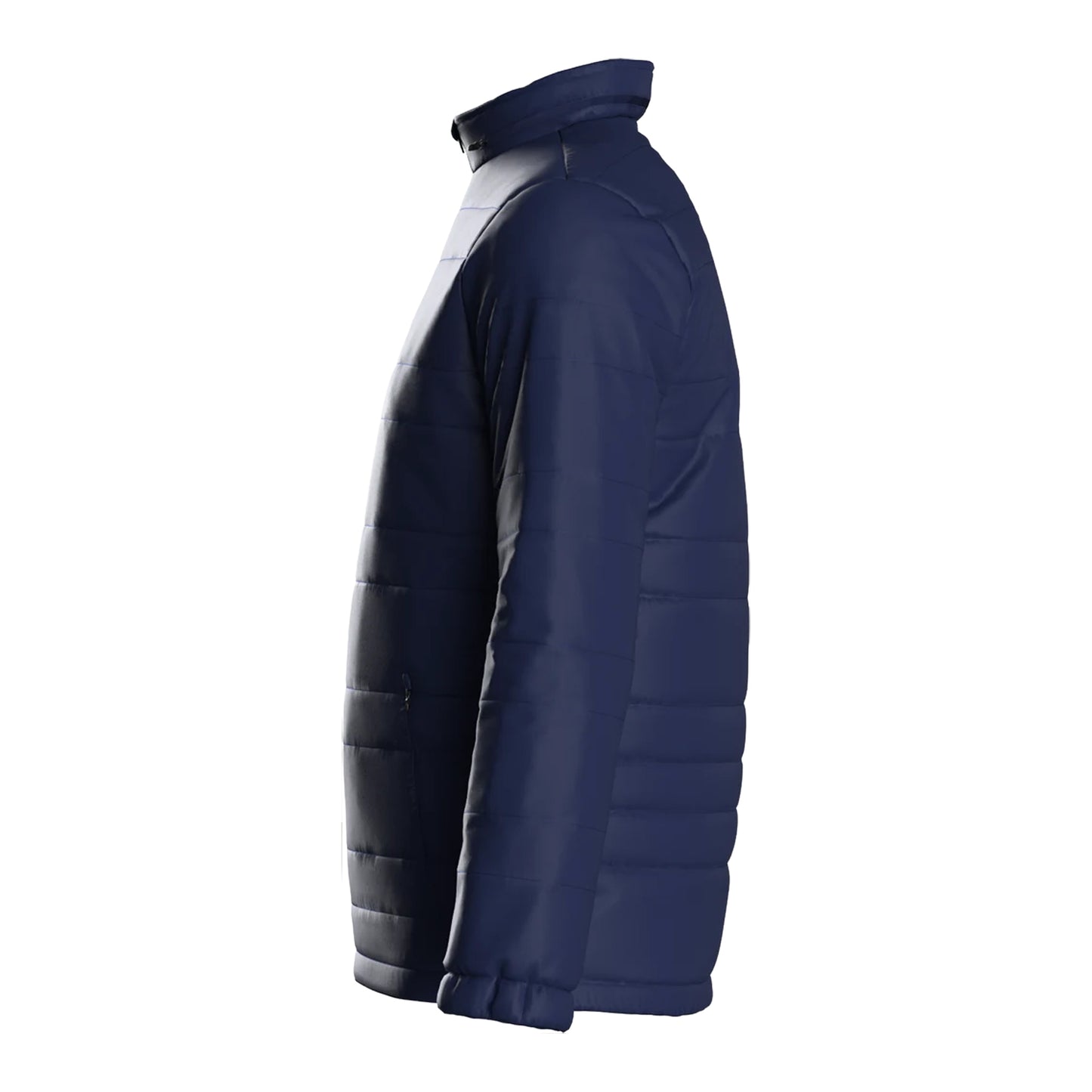 Dark Navy - Side - Umbro Mens Club Essential Bench Jacket