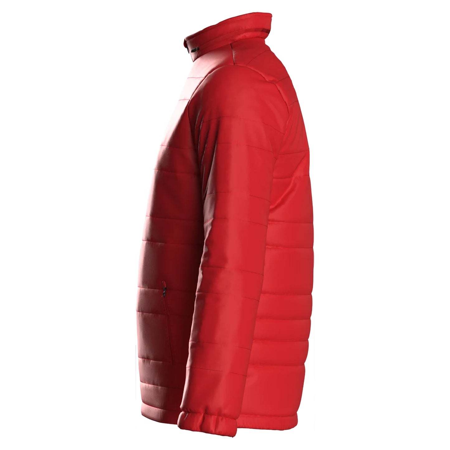 Vermillion - Side - Umbro Mens Club Essential Bench Jacket