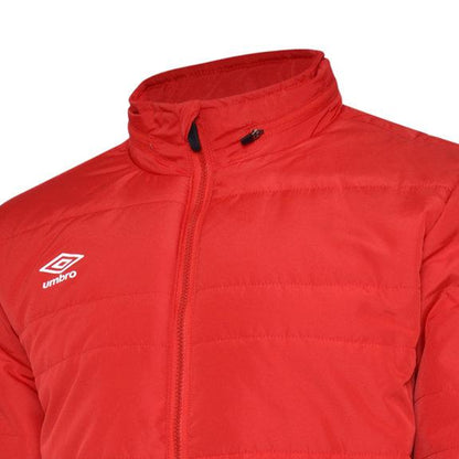 Vermillion - Lifestyle - Umbro Mens Club Essential Bench Jacket