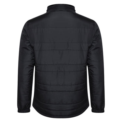 Black - Back - Umbro Mens Club Essential Bench Jacket