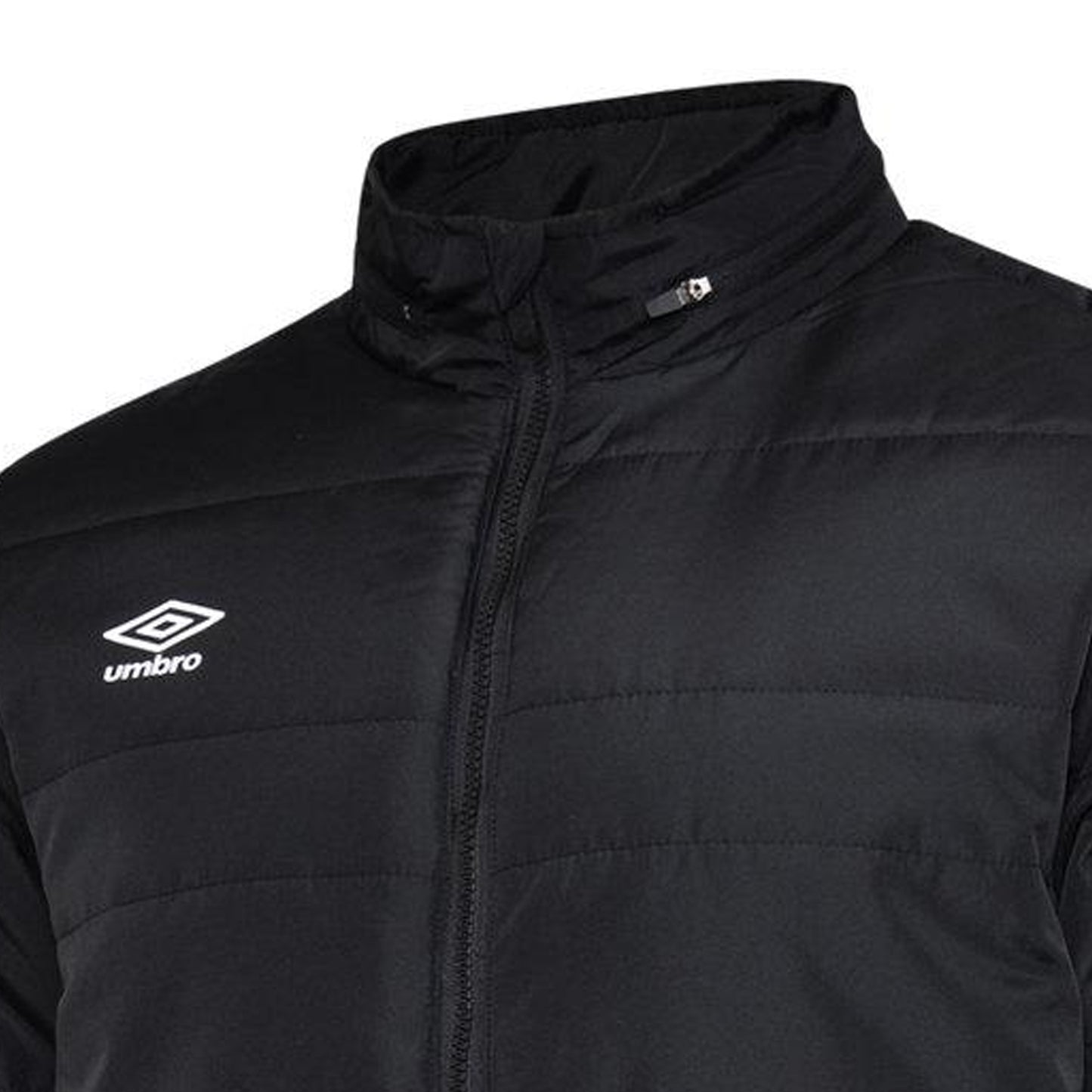 Black - Lifestyle - Umbro Mens Club Essential Bench Jacket