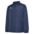 Dark Navy - Front - Umbro Mens Club Essential Bench Jacket