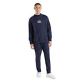 Dark Navy - Pack Shot - Umbro Mens Logo Drill Top