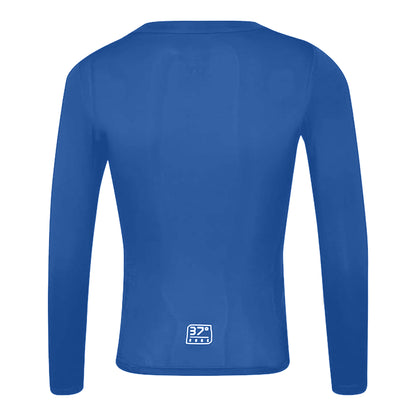 Royal Blue - Back - Umbro Childrens-Kids Core Long-Sleeved Base Layer Top
