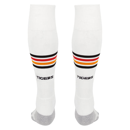 White-Grey - Back - Umbro Unisex Adult 22-23 Hull City AFC Away Socks