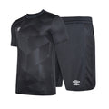 Black - Front - Umbro Childrens-Kids Maxium Football Kit