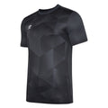 Black - Back - Umbro Childrens-Kids Maxium Football Kit