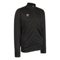 Black - Back - Umbro Mens Club Essential Jacket