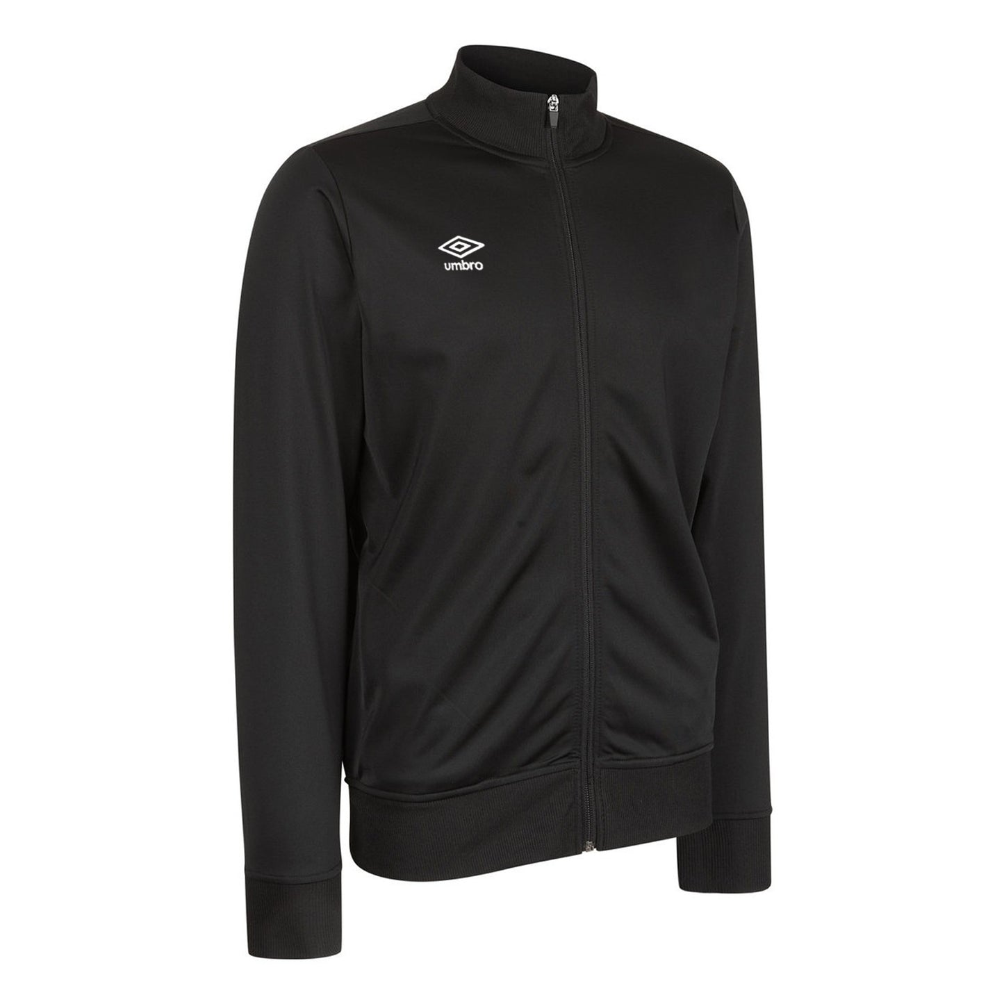 Black - Side - Umbro Mens Club Essential Jacket