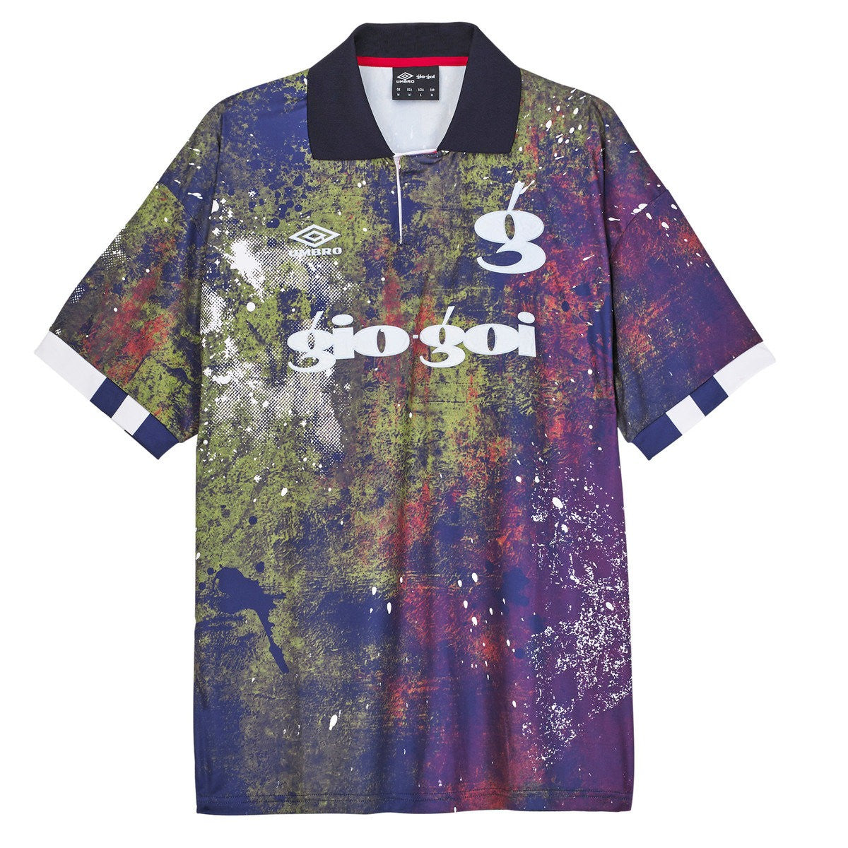 Multicoloured - Front - Umbro Unisex Adult Gio Goi Football Jersey