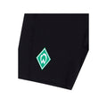 Black - Side - Umbro Childrens-Kids 22-23 SV Werder Bremen Third Shorts