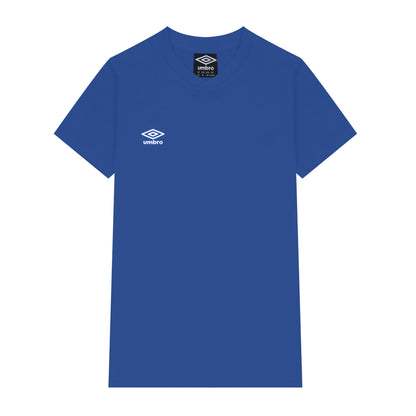 Royal Blue-White - Front - Umbro Childrens-Kids Club Leisure T-Shirt