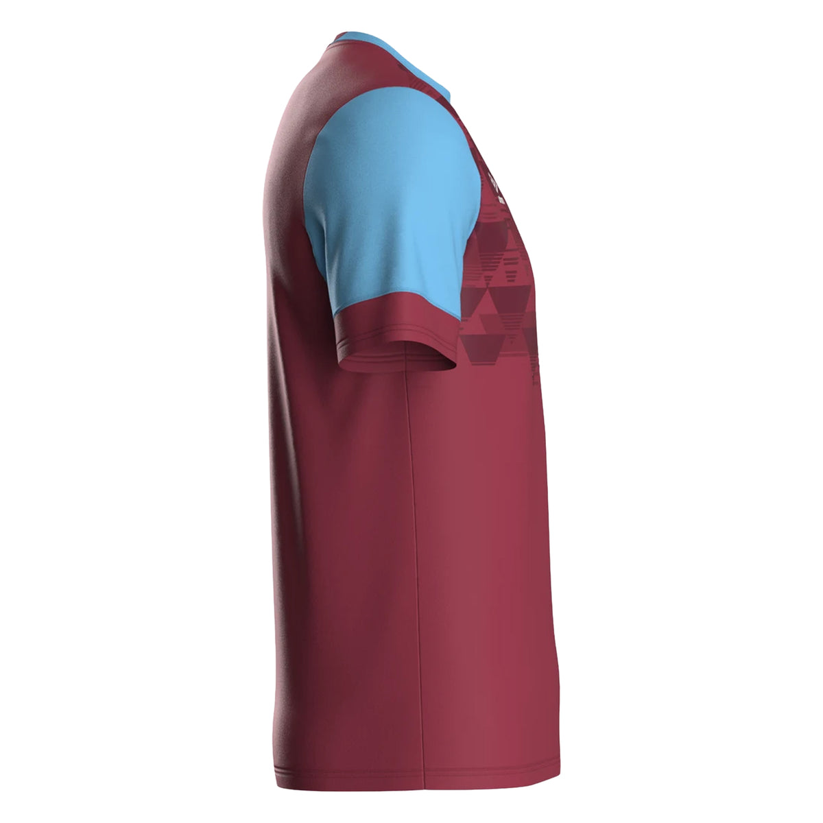 New Claret-Sky Blue - Lifestyle - Umbro Mens Vier Jersey