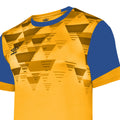 Yellow-Royal Blue - Side - Umbro Mens Vier Jersey