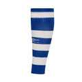 New Royal-White - Side - Umbro Mens Hooped Sock Leg