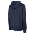 Dark Navy - Back - Umbro Childrens-Kids Club Essential Polyester Drawstring Hoodie