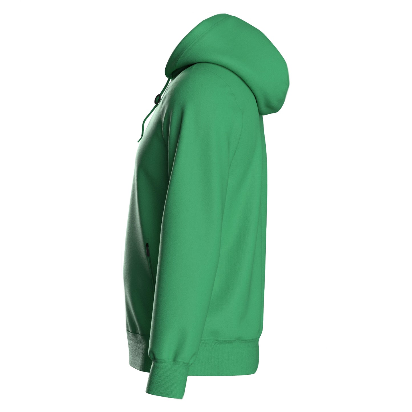 Emerald - Side - Umbro Childrens-Kids Club Essential Polyester Drawstring Hoodie