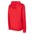 Vermillion - Back - Umbro Childrens-Kids Club Essential Polyester Drawstring Hoodie