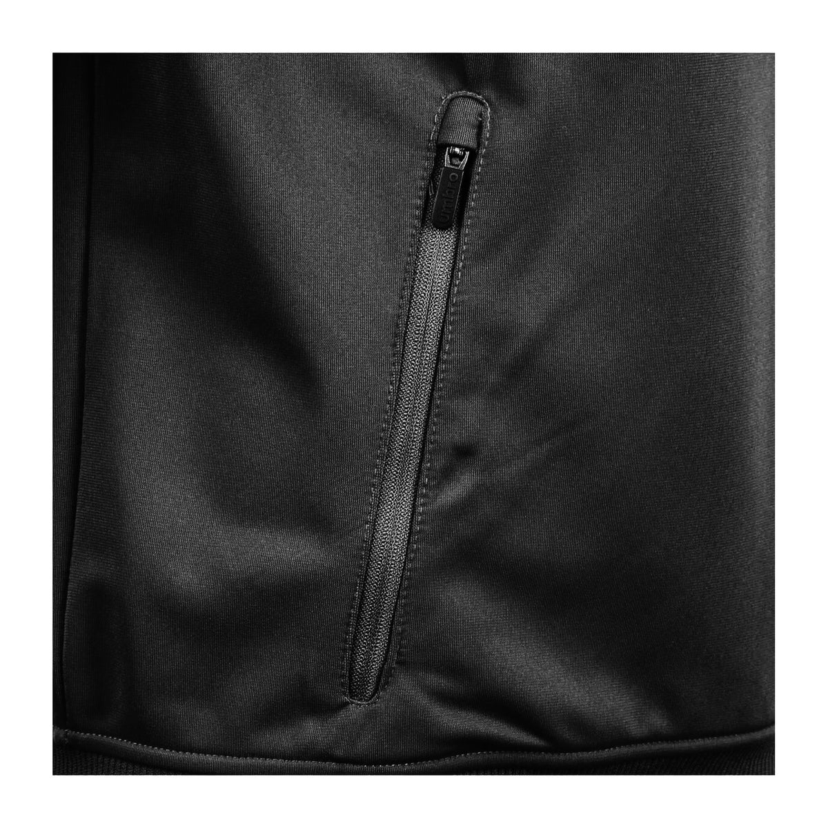 Black - Lifestyle - Umbro Childrens-Kids Club Essential Polyester Drawstring Hoodie