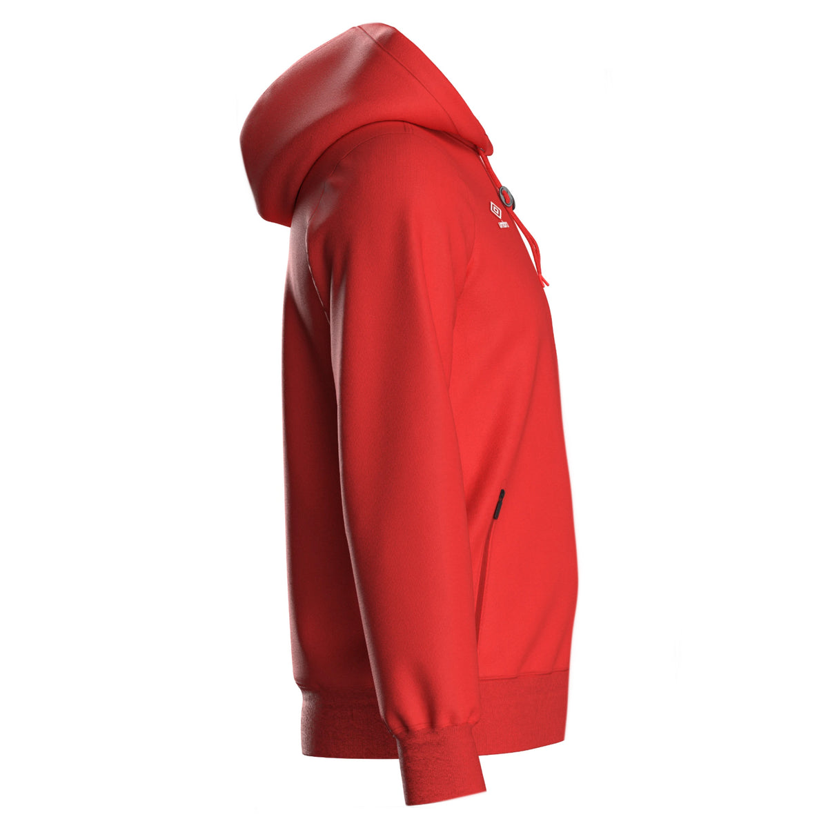 Vermillion - Lifestyle - Umbro Childrens-Kids Club Essential Polyester Drawstring Hoodie