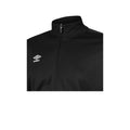 Black - Side - Umbro Childrens-Kids Club Essential Jacket