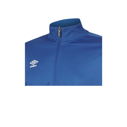 Royal Blue - Side - Umbro Childrens-Kids Club Essential Jacket