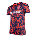 Red-Blue - Lifestyle - Umbro Mens 22-23 Linfield FC Away Jersey