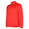 Vermillion - Front - Umbro Mens Club Essential Half Zip Sweatshirt
