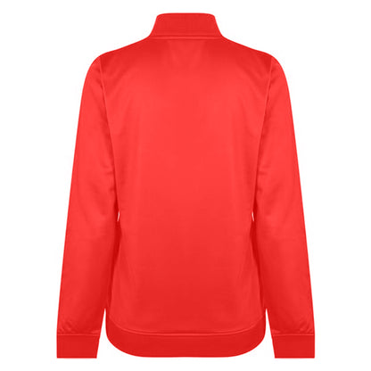 Vermillion - Side - Umbro Mens Club Essential Half Zip Sweatshirt