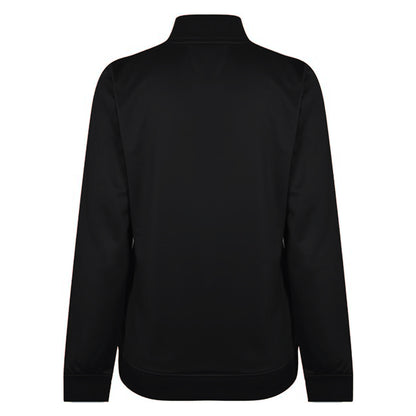 Black - Side - Umbro Mens Club Essential Half Zip Sweatshirt